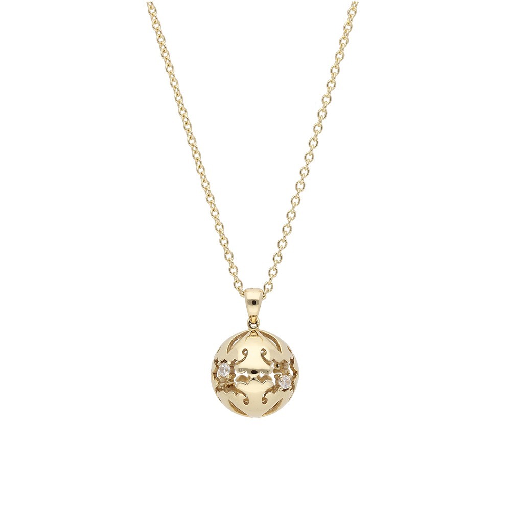 Jangseok orb pendant necklace